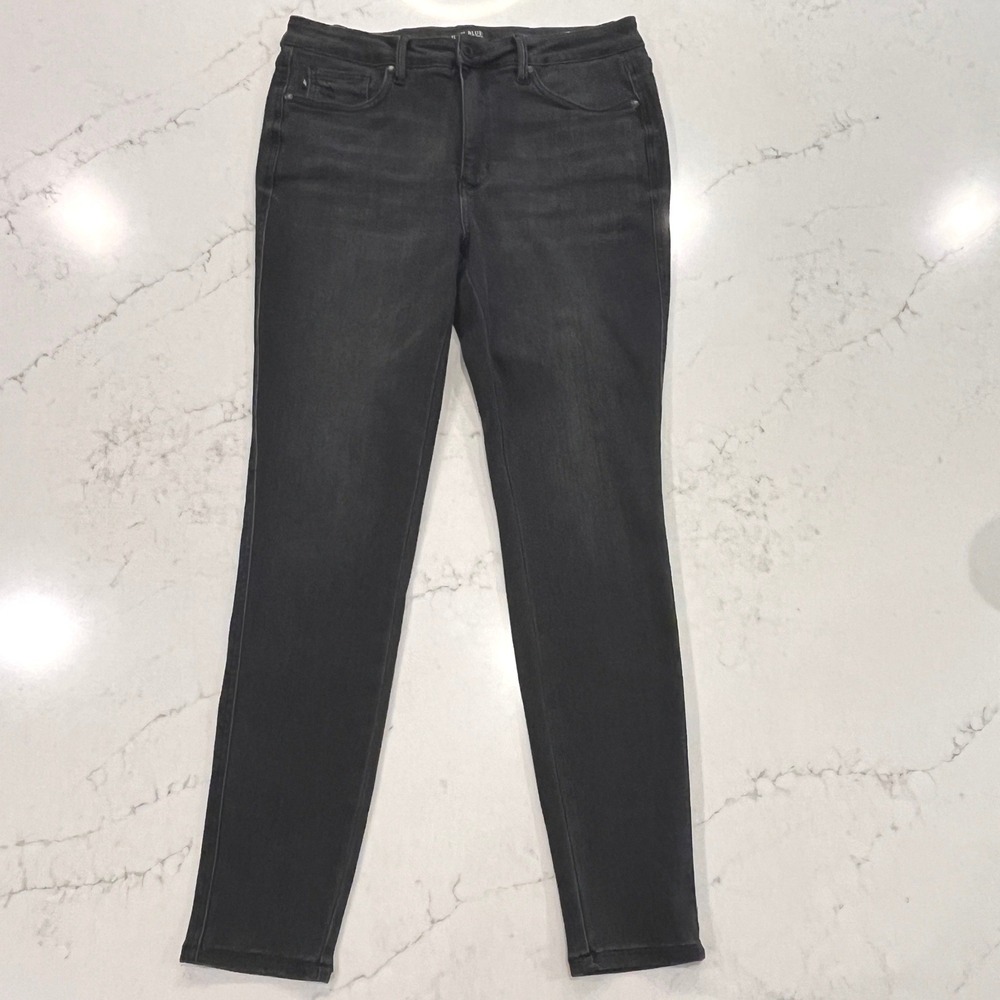 Judy Blue Skinny Fit Jeans Womens 13/31 Black Stretch High‎ Rise Minimalist